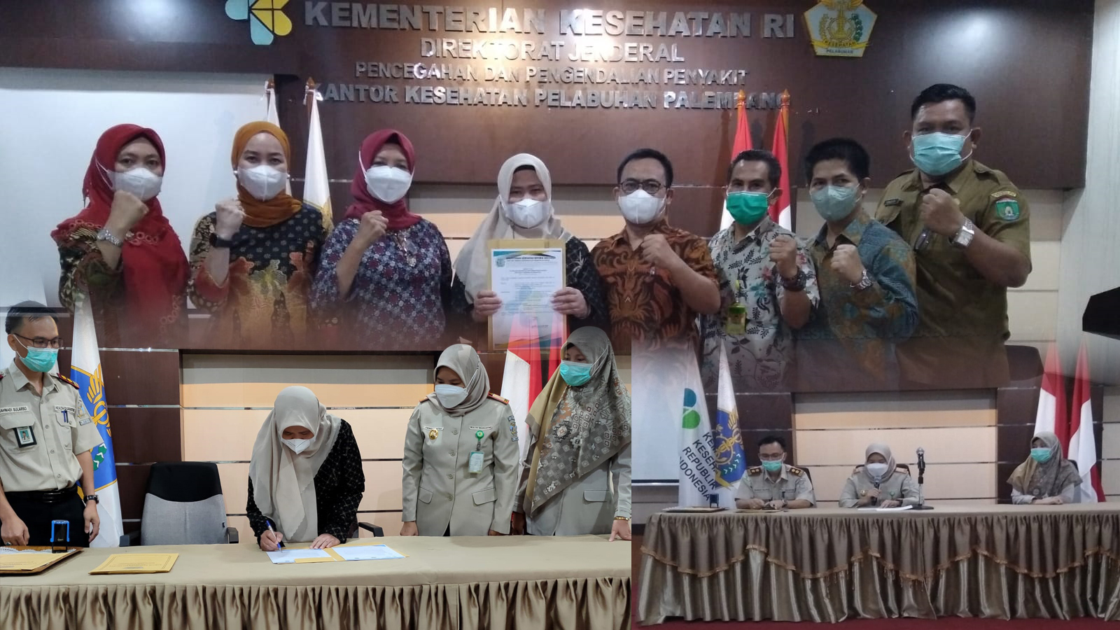 Penandatangan Kerja Sama antara RSUD Kota Prabumulih dan Kementerian Kesehatan Republik Indonesia